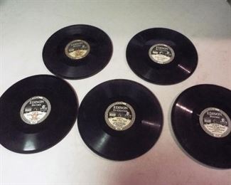 Antique 1900's Edison Diamond Disc records