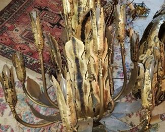 Brutalist Chandelier by Tom Greene