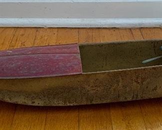Small Metal Boat Circa 1920’s