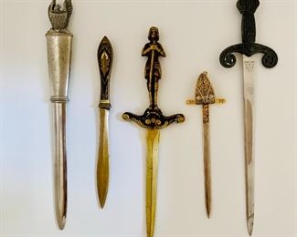 Vintage Letter Openers