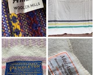 Various Wool Blankets