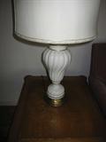 There is a pair of these lamps- look like Lenox but I haven't checked them out yet- so don't quote me!!