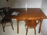This kitchen set has 4 chairs!!