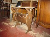 A project!! this great old magazine table needs some love-----