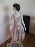 This lovely vintage Frank Starr dress can be yours! check out the beadwork on the bodice in the next picture. Would make a GREAT PROM DRESS!!