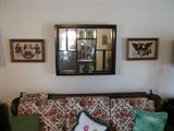 This mirror backed wall shadowbox is looking for a new home