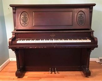 001 1905 Ludwig Upright Piano