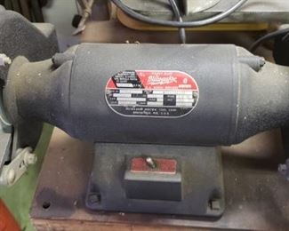 Milwaukee bench grinder