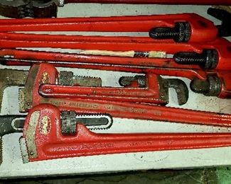 more Ridgid pipe wrenches
