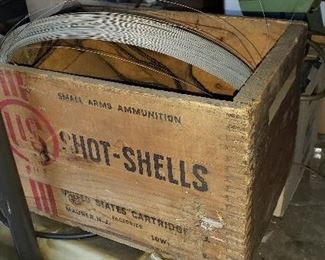 wooden shell box