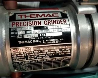 Themac Precision Grinder hardly used