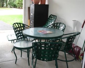 Patio Table + chairs