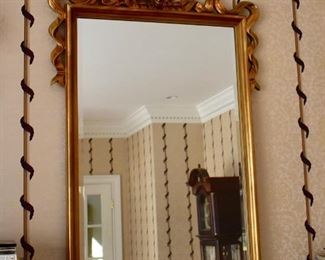 Gilt mirror