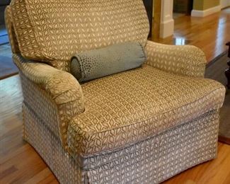 Duralee swivel chair