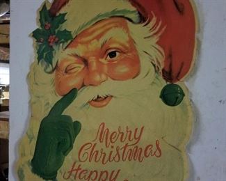 Vintage Christmas Sign