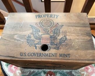 U.S. Government Mint Box