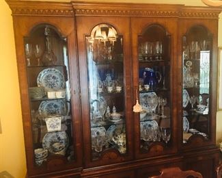 Henredon Lighted china cabinet