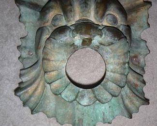 Tiffany Studios Bronze Gargoyle Wall sculpture Made at Roman bronze works N.Y.