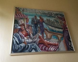 Approx 5' x 6' Original David Cochran Painting $3000 obo