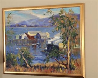 Original Oil on Cabcas
