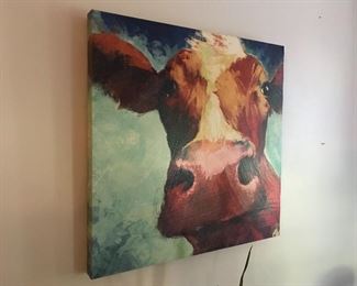Cow canvas