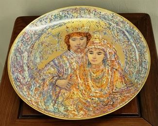 Edna Hibel "The Wedding of David and Bathsheba'  " Plate