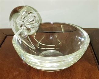 Steubin Glass Olive Dish