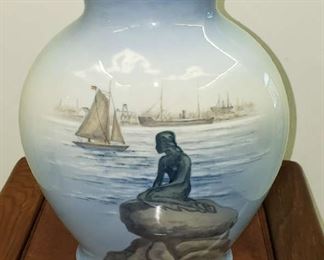Royal Copenhagen Denmark "Mermaid on a Rock"