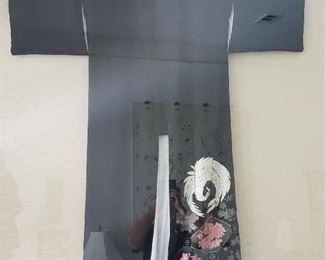 Authentic Kimonoya from Osaka, Japan Framed  Absolutely Gorgeous!