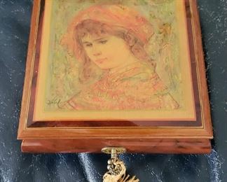 Edna Hibel Music Box