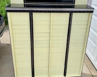 Vintage Dental Tool Cabinet