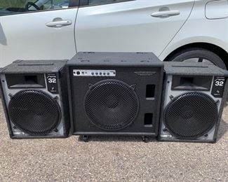 Sena and Motion Sound stage speakers