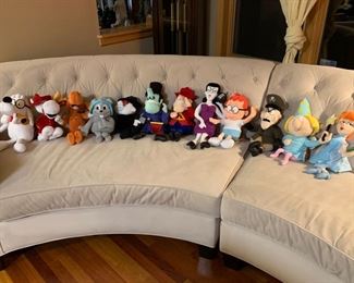 Complete Rocky & Bullwinkle 10" Plush Set