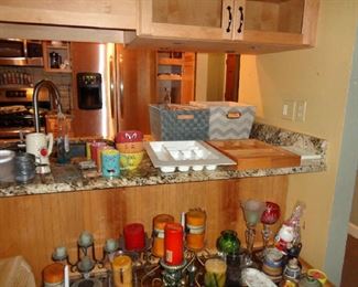 KITCHEN ITEMS, CANDLES