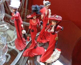 COCA-COLA COLLECTIBLE LADIES