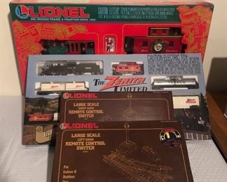 Vintage large scale Lionel trains