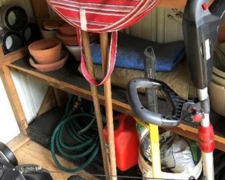 Rake and trimmer