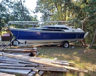 MacGragor Sail Boat - Sail Boat-2012 MacGregor 26M/SL Hull ID Number MACM3155123 Model Year 2013. $22,000..never used. Pre/Sale. Call if interested.