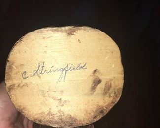 Clarance Stringfield Carved Owl