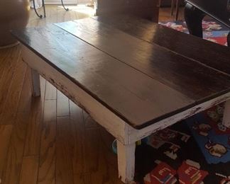 Rustic coffee table 