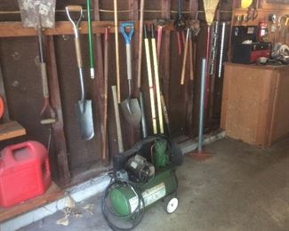 Garden tools ,portable air compressor 