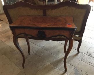 Game table. 31”L x 15”W