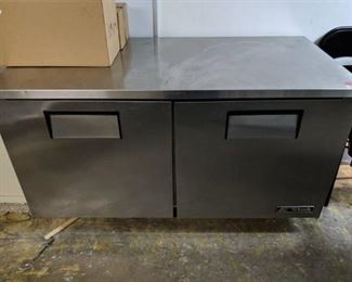 True 2 Door Under Counter Freezer