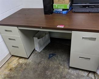 Metal Frame Office Desk