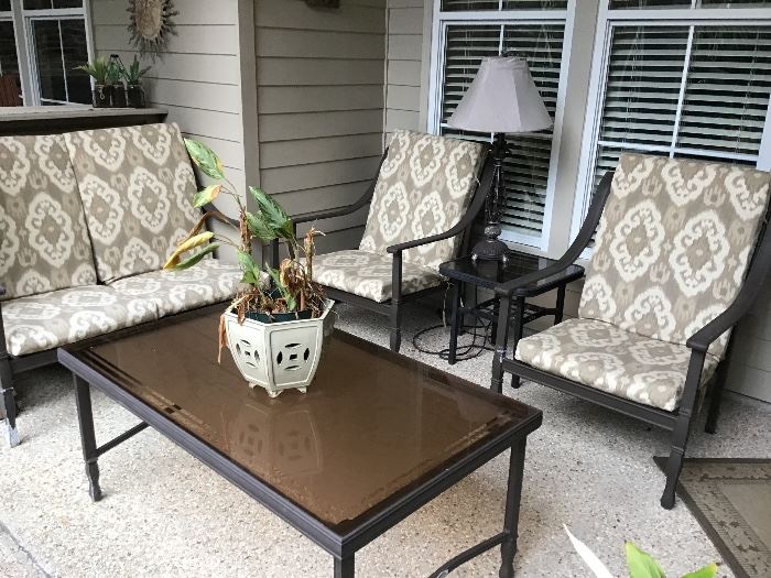 Nice set of patio furniture width tables