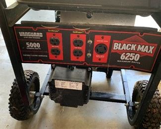 Black Max 6250 Generator
