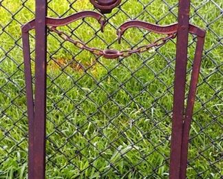 Antique Ash Lando Cast Iron Hay Pick