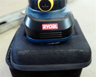 Ryobi Laser Level In Carrying Case With Owner's Manual 4' Metal Level And 24" Carpenter's Square