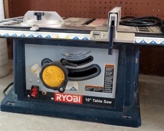 Ryobi 10" Table Saw, Model BTS10