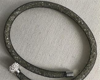 Magnetic clasp designer necklace